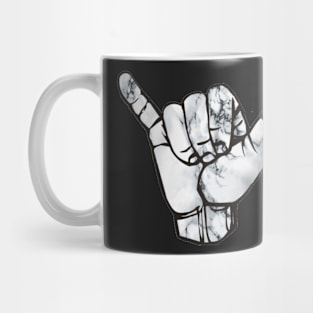 Marbled Shaka Mug